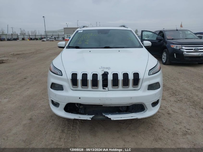 2016 Jeep Cherokee Overland VIN: 1C4PJMJS7GW372414 Lot: 12005028