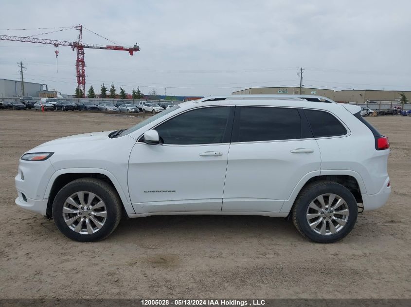 2016 Jeep Cherokee Overland VIN: 1C4PJMJS7GW372414 Lot: 12005028