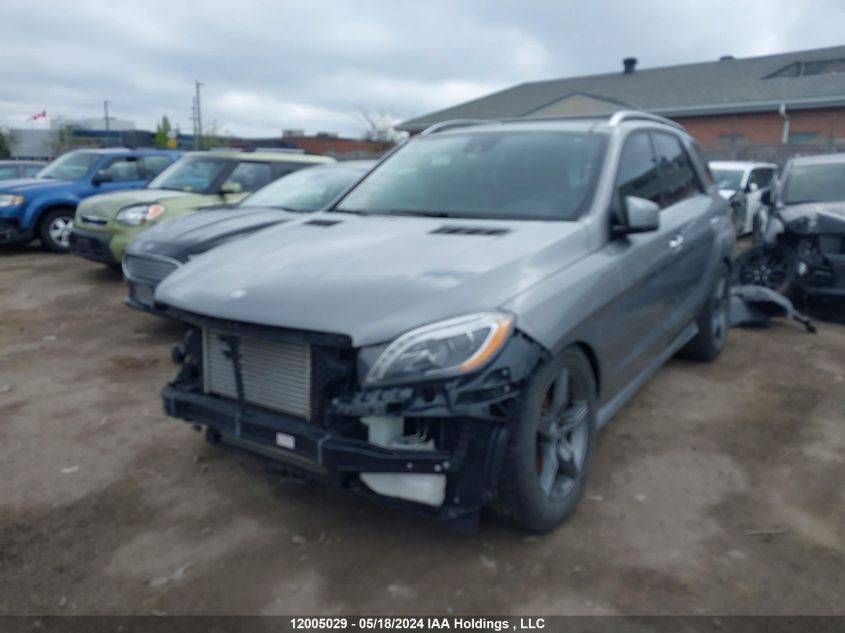 2014 Mercedes-Benz M-Class Ml 350 Bluetec VIN: 4JGDA2EB9EA402696 Lot: 12005029