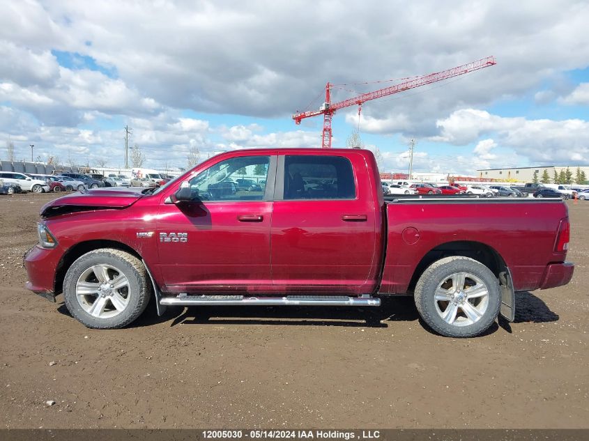 2017 Ram 1500 Sport VIN: 1C6RR7MT5HS704969 Lot: 12005030