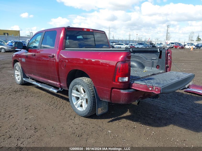 2017 Ram 1500 Sport VIN: 1C6RR7MT5HS704969 Lot: 12005030