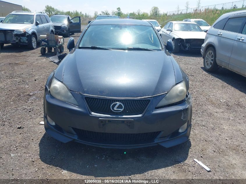 2008 Lexus Is 250 VIN: JTHCK262282025704 Lot: 12005035