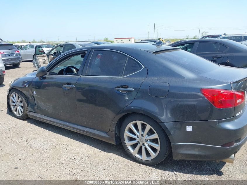 2008 Lexus Is 250 VIN: JTHCK262282025704 Lot: 12005035
