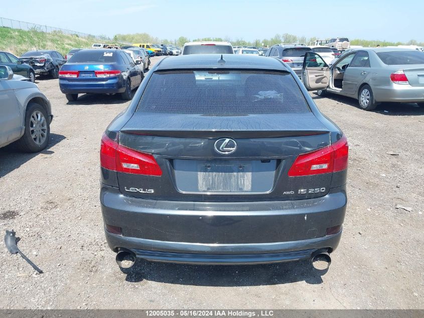 2008 Lexus Is 250 VIN: JTHCK262282025704 Lot: 12005035