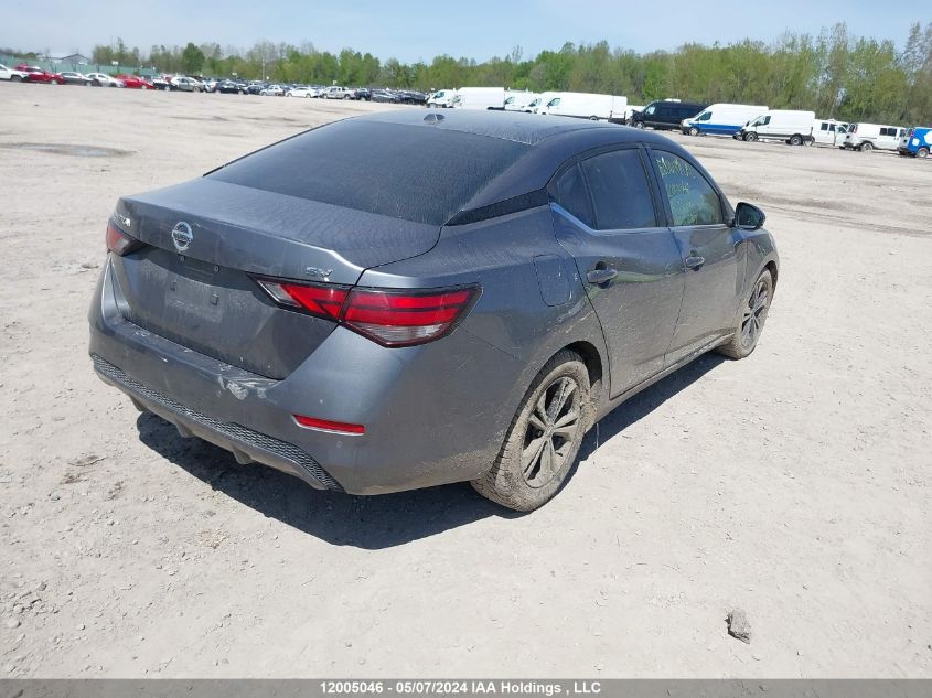 2022 Nissan Sentra VIN: 3N1AB8CV6NY266837 Lot: 12005046