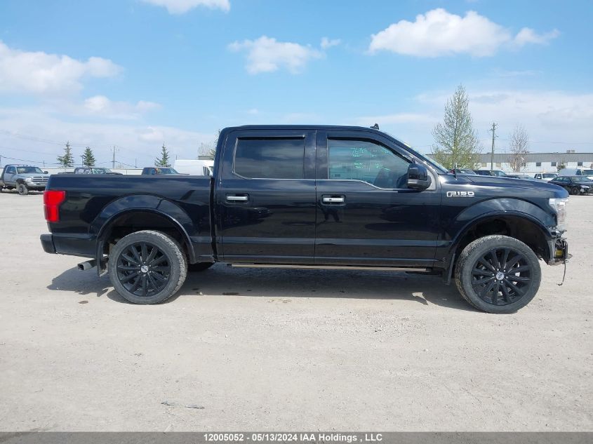 2018 Ford F150 Supercrew VIN: 1FTEW1EG2JFD46114 Lot: 12005052