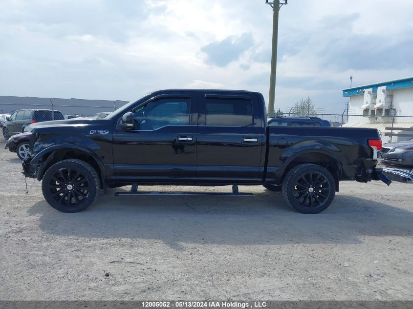 2018 Ford F150 Supercrew VIN: 1FTEW1EG2JFD46114 Lot: 12005052