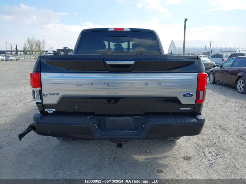 2018 Ford F150 Supercrew VIN: 1FTEW1EG2JFD46114 Lot: 12005052