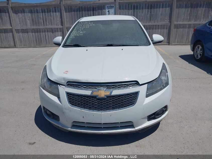 2012 Chevrolet Cruze VIN: 1G1PF5SC3C7281538 Lot: 12005053