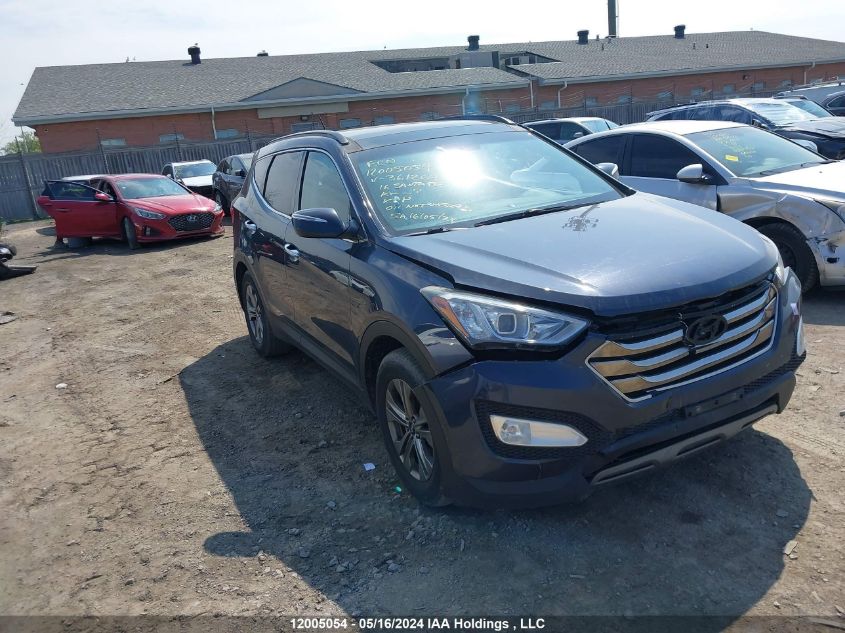 2016 Hyundai Santa Fe Sport 2.4 Luxury VIN: 5XYZUDLB0GG361264 Lot: 12005054