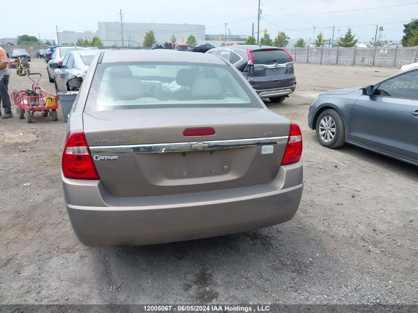 2007 Chevrolet Malibu Ls VIN: 1G1ZS58F17F277442 Lot: 12005067