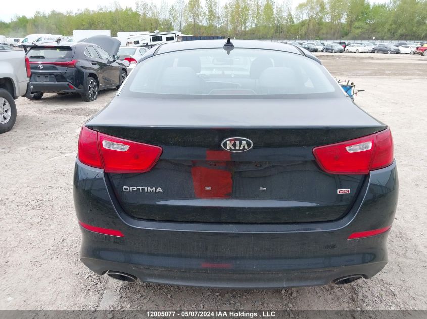 2015 Kia Optima VIN: KNAGM4A72F5625126 Lot: 12005077