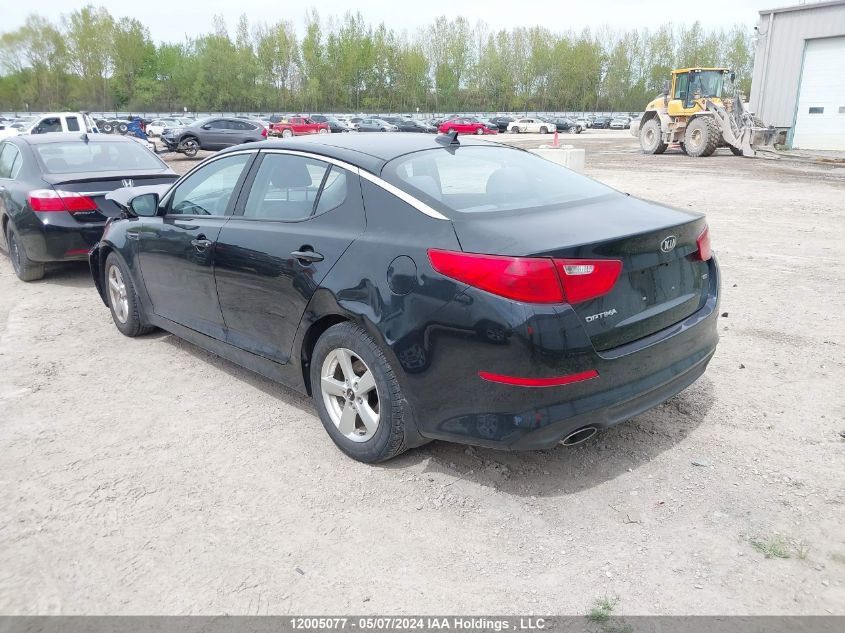 2015 Kia Optima VIN: KNAGM4A72F5625126 Lot: 12005077