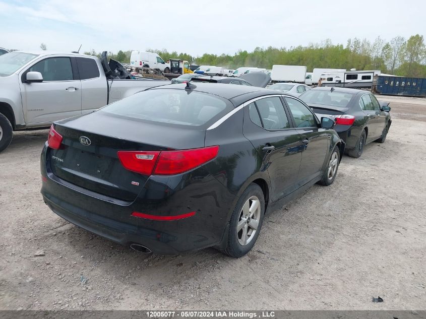 2015 Kia Optima VIN: KNAGM4A72F5625126 Lot: 12005077