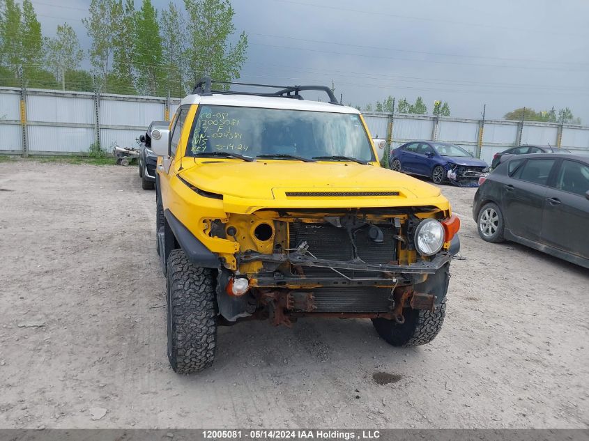 2007 Toyota Fj Cruiser VIN: JTEBU11F370024384 Lot: 12005081