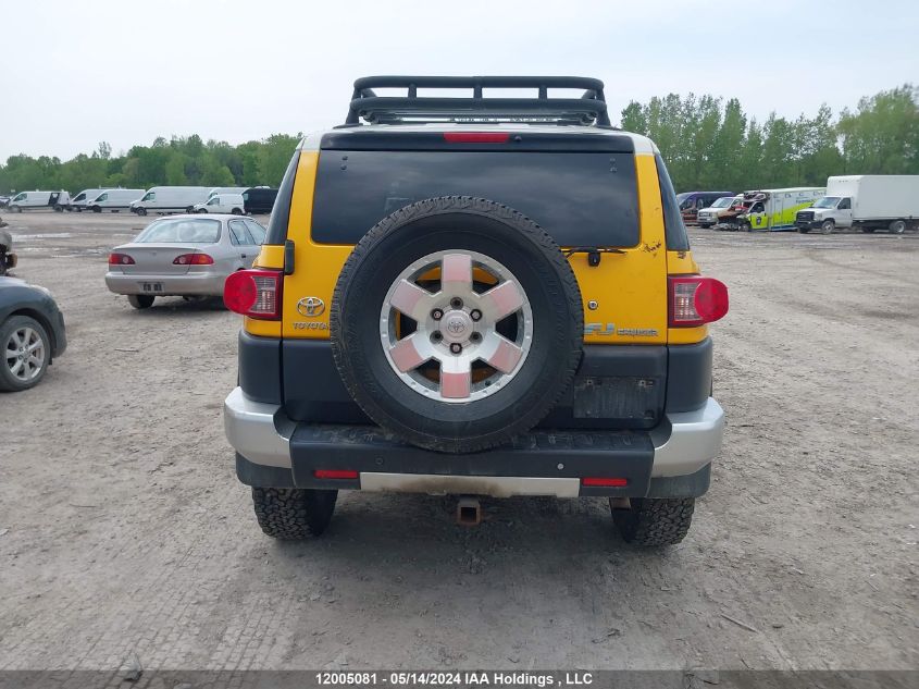 2007 Toyota Fj Cruiser VIN: JTEBU11F370024384 Lot: 12005081