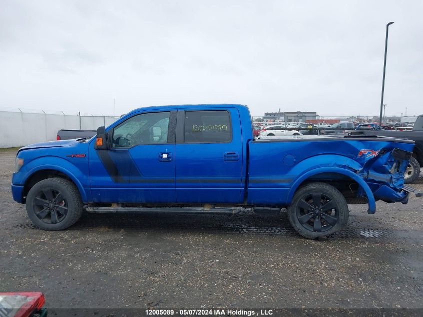 2014 Ford F150 Supercrew VIN: 1FTFW1ET7EFB21582 Lot: 12005089