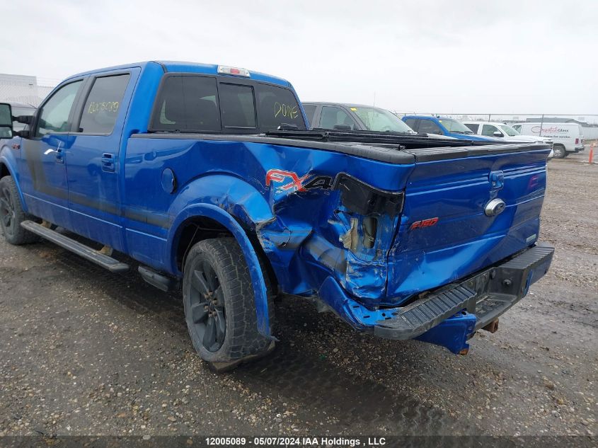 2014 Ford F150 Supercrew VIN: 1FTFW1ET7EFB21582 Lot: 12005089