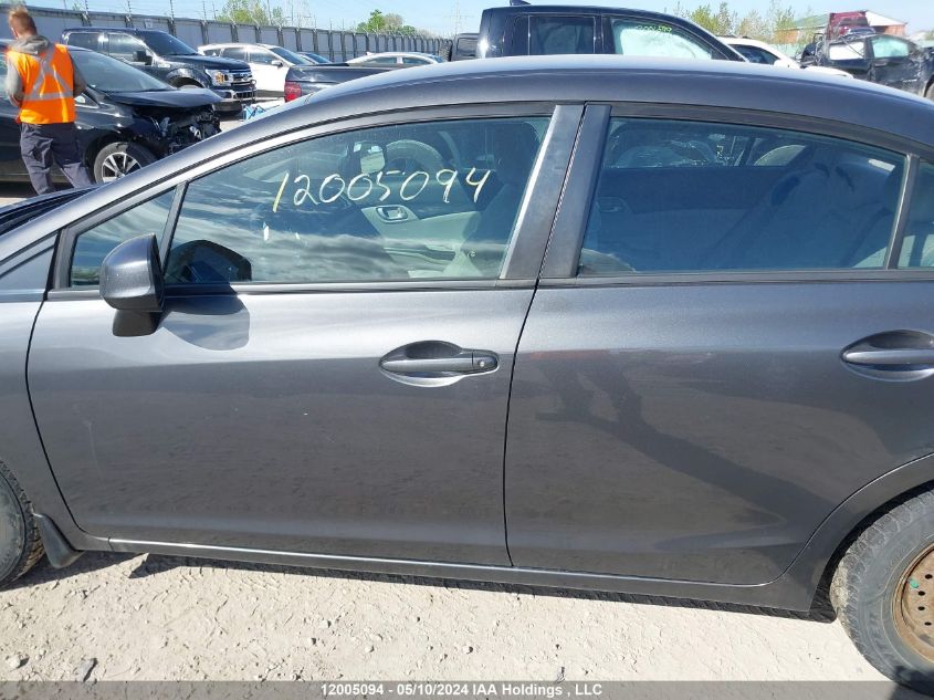 2013 Honda Civic Sdn VIN: 2HGFB2F43DH028128 Lot: 12005094