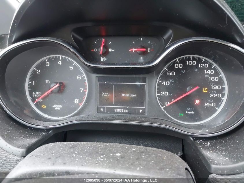 2019 Chevrolet Cruze VIN: 1G1BE5SM2K7144806 Lot: 12005098