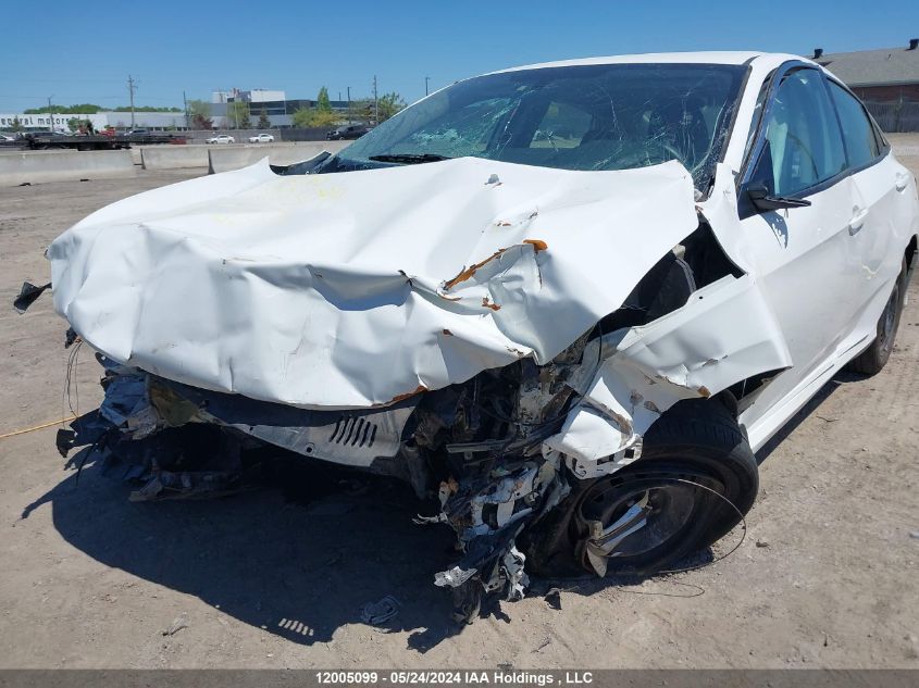 2018 Honda Civic Sedan VIN: 2HGFC2F50JH000370 Lot: 12005099