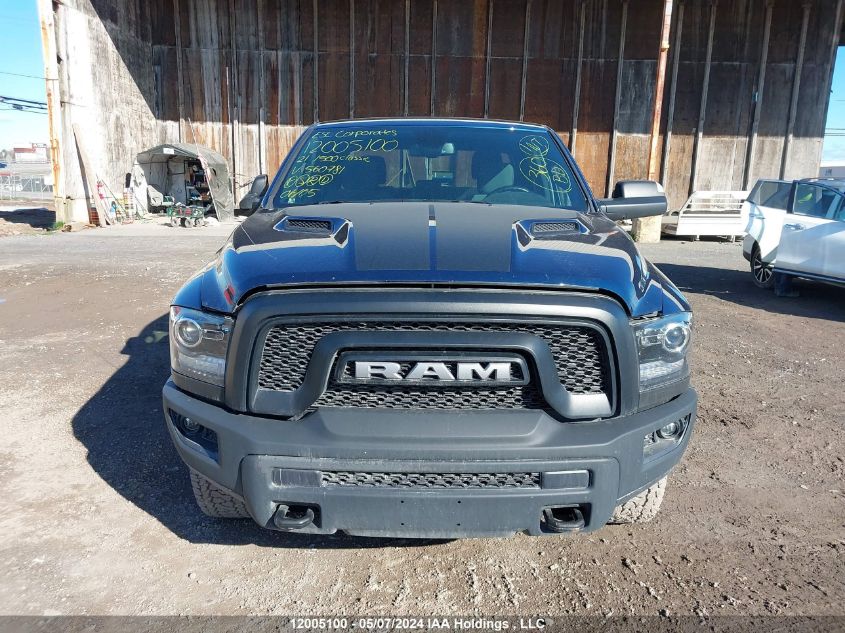 2021 Ram 1500 Classic Slt VIN: 1C6RR7LT6MS560781 Lot: 12005100