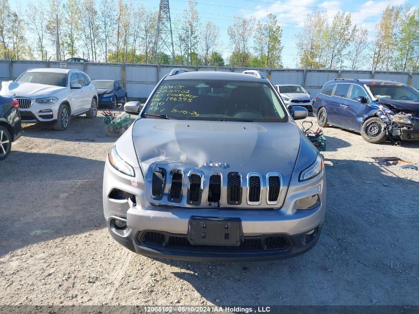 2016 Jeep Cherokee VIN: 1C4PJMCS7GW196395 Lot: 12005102