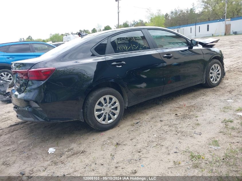 2022 Kia Forte VIN: 3KPF24AD7NE515217 Lot: 12005103