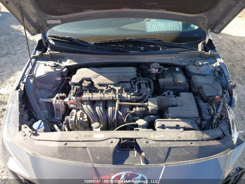 2022 Hyundai Elantra Sel VIN: KMHLM4AG4NU355673 Lot: 12005107