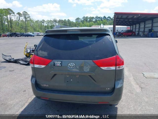 2012 Toyota Sienna Le 8 Passenger VIN: 5TDKK3DC3CS203507 Lot: 12005115