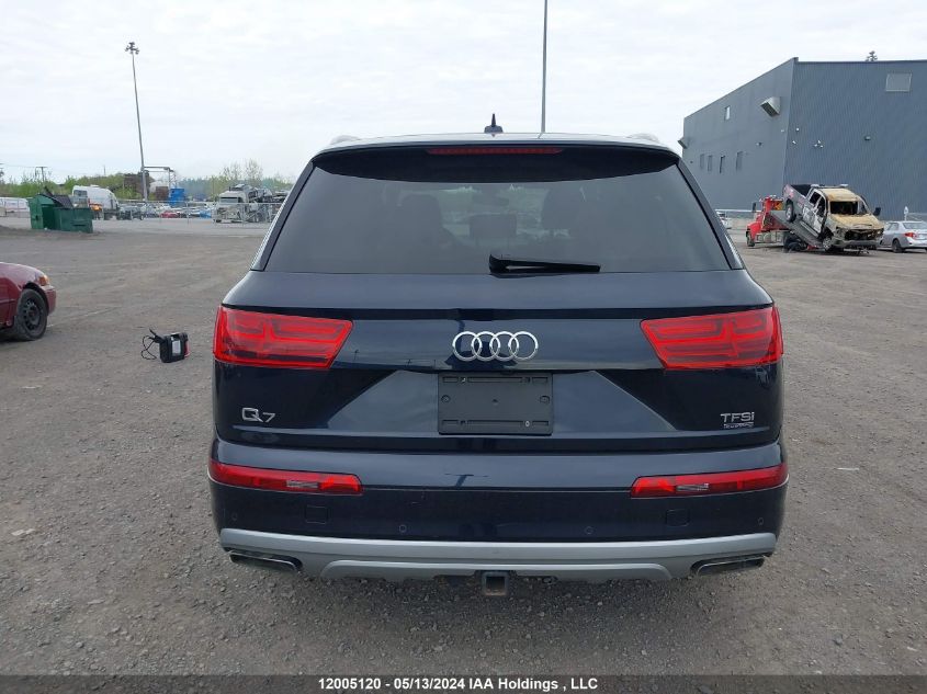 2017 Audi Q7 VIN: WA1VAAF77HD036117 Lot: 12005120