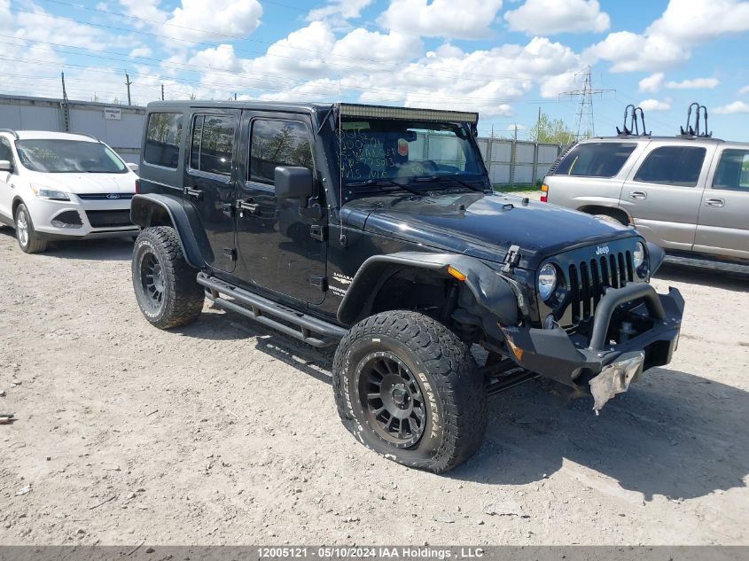 2015 Jeep Wrangler Unlimited Sahara VIN: 1C4BJWEG5FL775013 Lot: 12005121