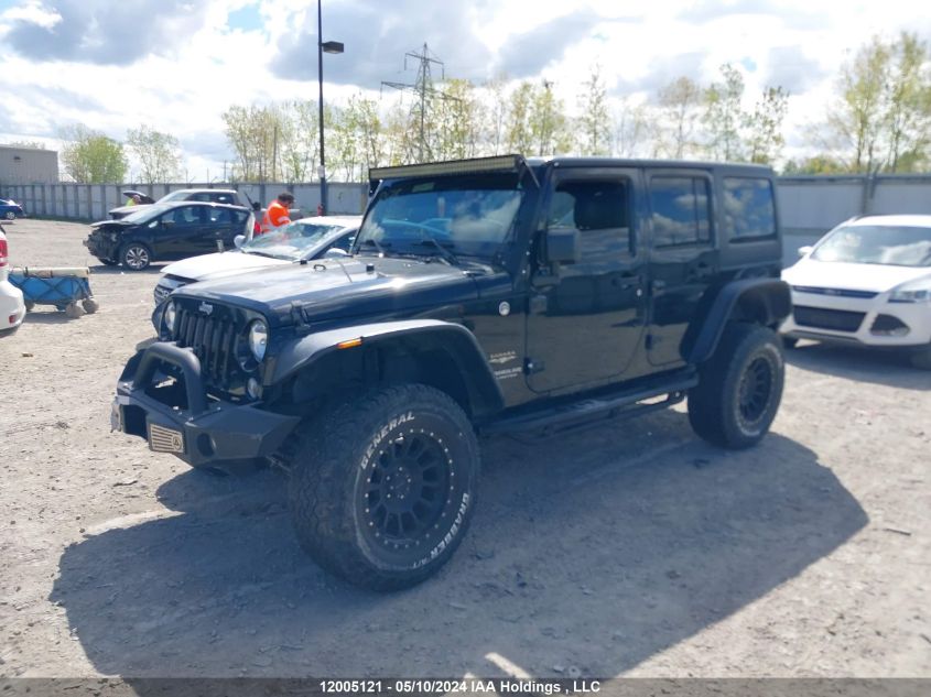 2015 Jeep Wrangler Unlimited Sahara VIN: 1C4BJWEG5FL775013 Lot: 12005121