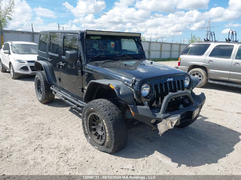 2015 Jeep Wrangler Unlimited Sahara VIN: 1C4BJWEG5FL775013 Lot: 12005121