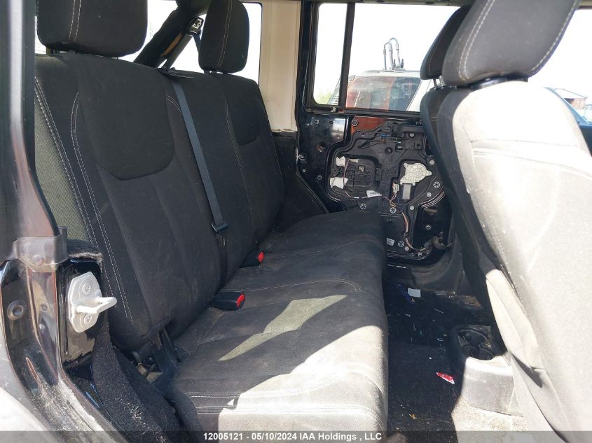 2015 Jeep Wrangler Unlimited Sahara VIN: 1C4BJWEG5FL775013 Lot: 12005121