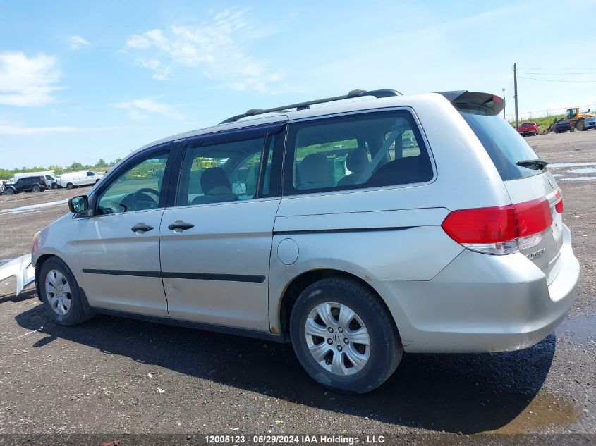 2009 Honda Odyssey Dx VIN: 5FNRL38119B503984 Lot: 12005123