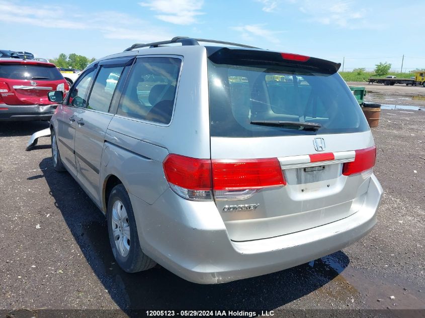 2009 Honda Odyssey Dx VIN: 5FNRL38119B503984 Lot: 12005123