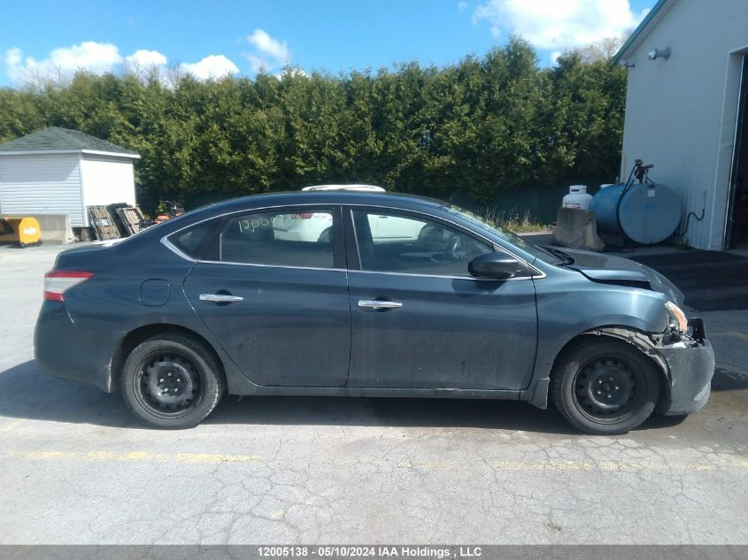 2015 Nissan Sentra VIN: 3N1AB7AP9FL639317 Lot: 12005138