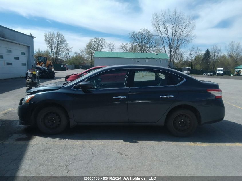 2015 Nissan Sentra VIN: 3N1AB7AP9FL639317 Lot: 12005138