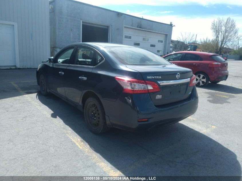 2015 Nissan Sentra VIN: 3N1AB7AP9FL639317 Lot: 12005138