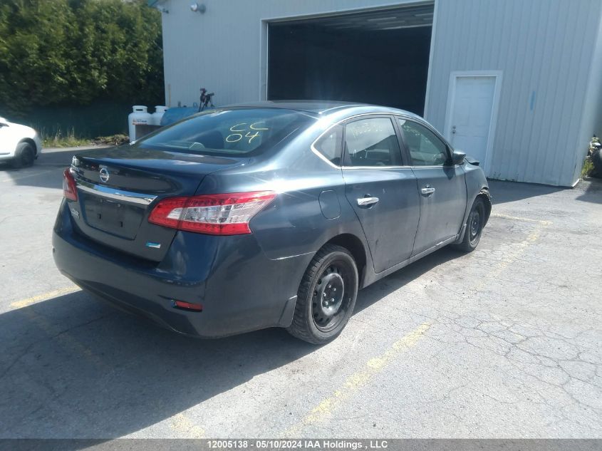 2015 Nissan Sentra VIN: 3N1AB7AP9FL639317 Lot: 12005138