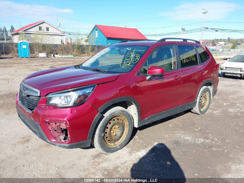 2020 Subaru Forester VIN: JF2SKEDCXLH451836 Lot: 12005142