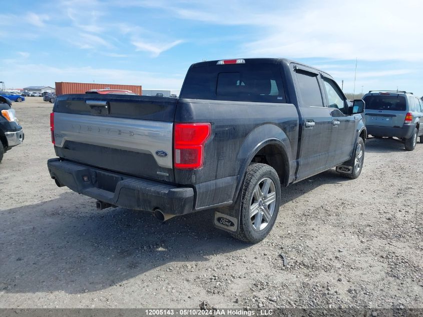 2020 Ford F-150 Limited VIN: 1FTEW1EG8LFB92964 Lot: 12005143