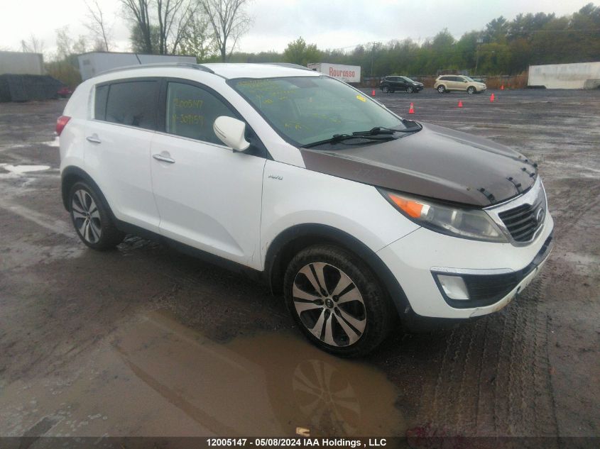 2012 Kia Sportage Ex VIN: KNDPCCA2XC7309154 Lot: 12005147