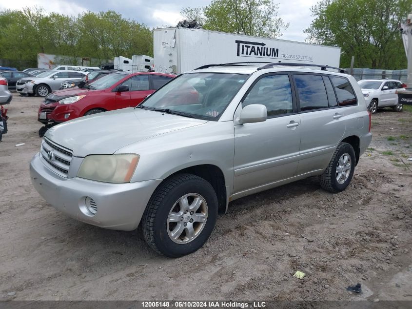 2003 Toyota Highlander Limited VIN: JTEHF21A430109159 Lot: 12005148