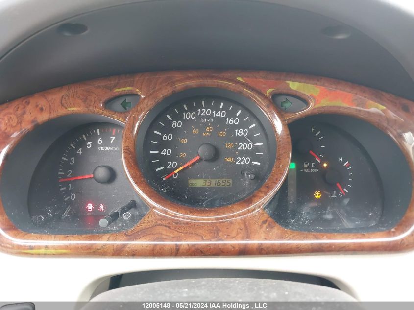 2003 Toyota Highlander Limited VIN: JTEHF21A430109159 Lot: 12005148