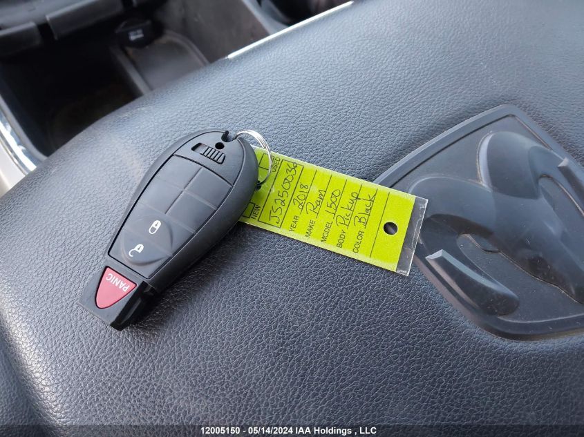 2018 Ram 1500 Sport VIN: 1C6RR7MT9JS250036 Lot: 12005150