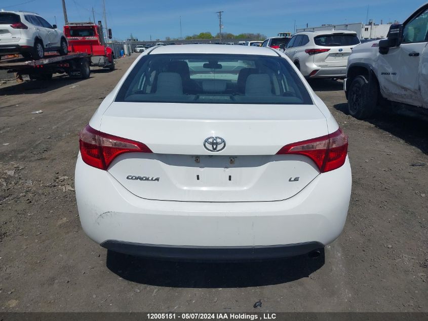 2017 Toyota Corolla L/Le/Xle/Se/Xse VIN: 2T1BURHE7HC905581 Lot: 12005151