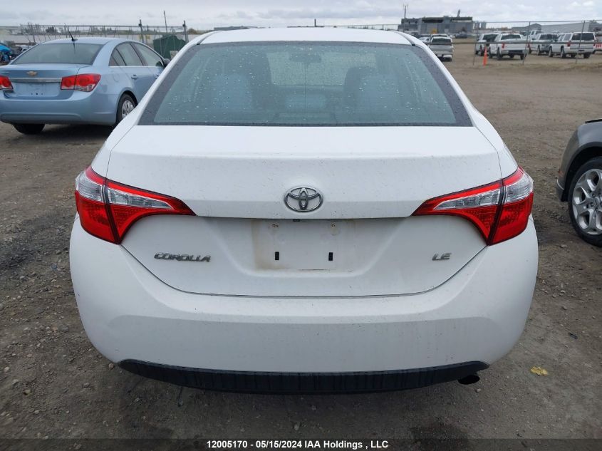 2014 Toyota Corolla Ce/Le/S VIN: 2T1BURHE8EC161582 Lot: 12005170