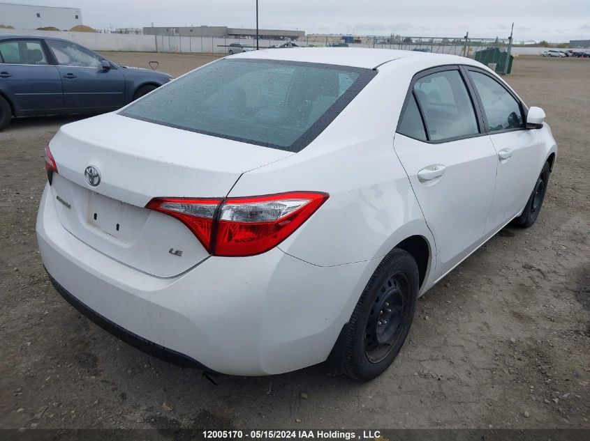 2014 Toyota Corolla Ce/Le/S VIN: 2T1BURHE8EC161582 Lot: 12005170